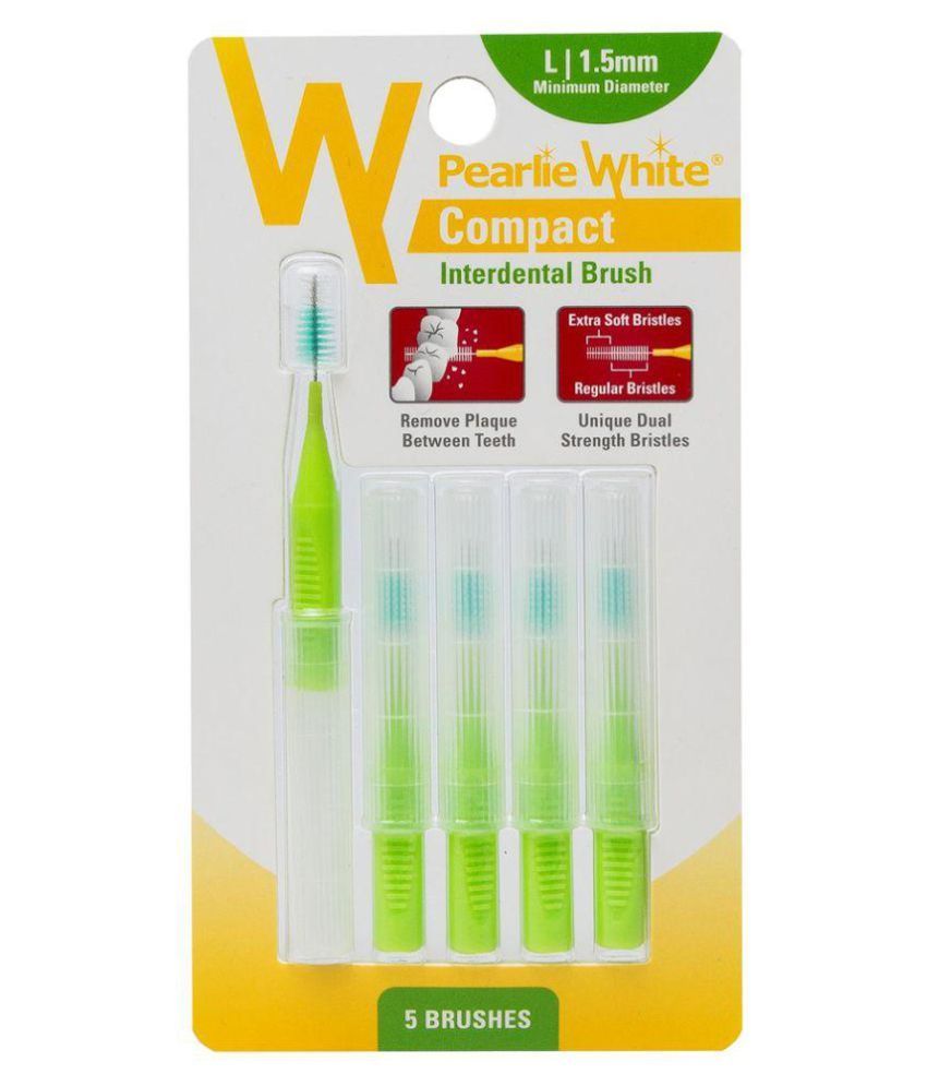 Pearlie White Compact Interdental Brush 1.5mm5s Interdental Brush Buy