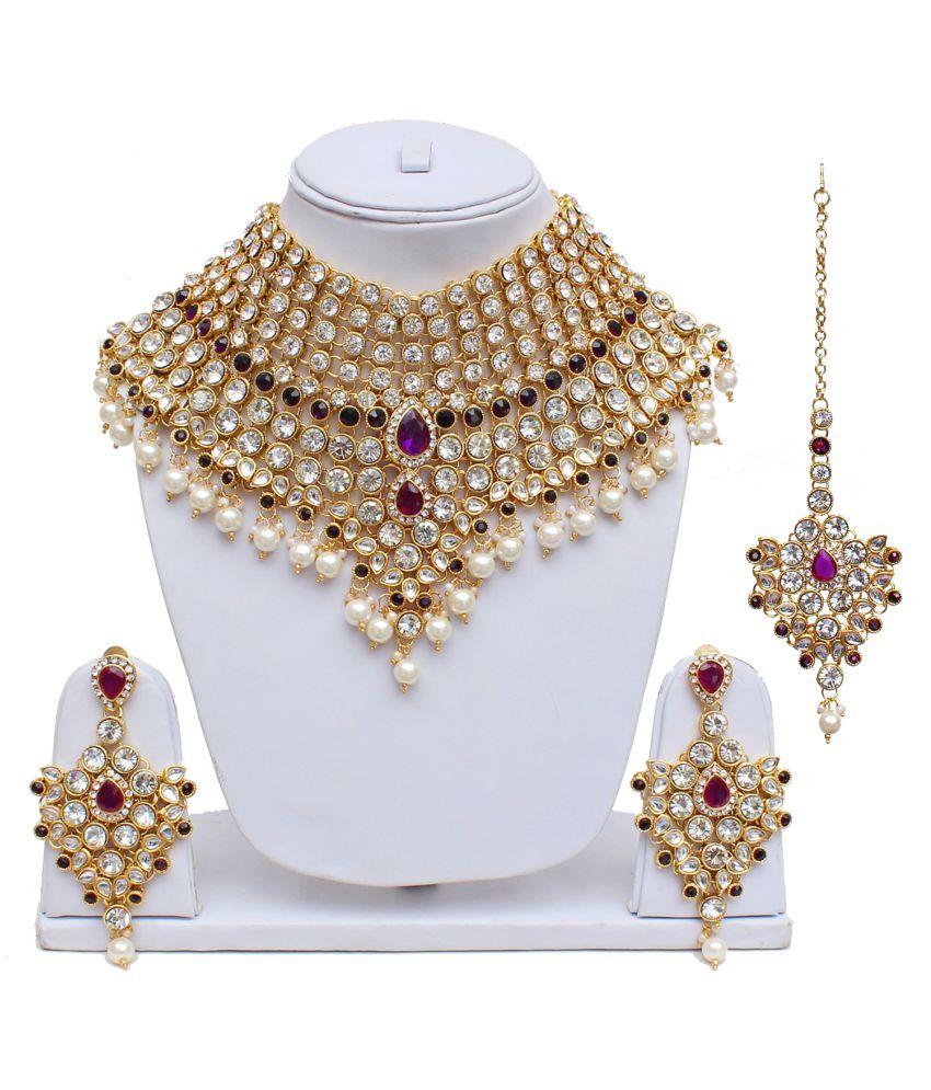 wedding dulhan necklace set