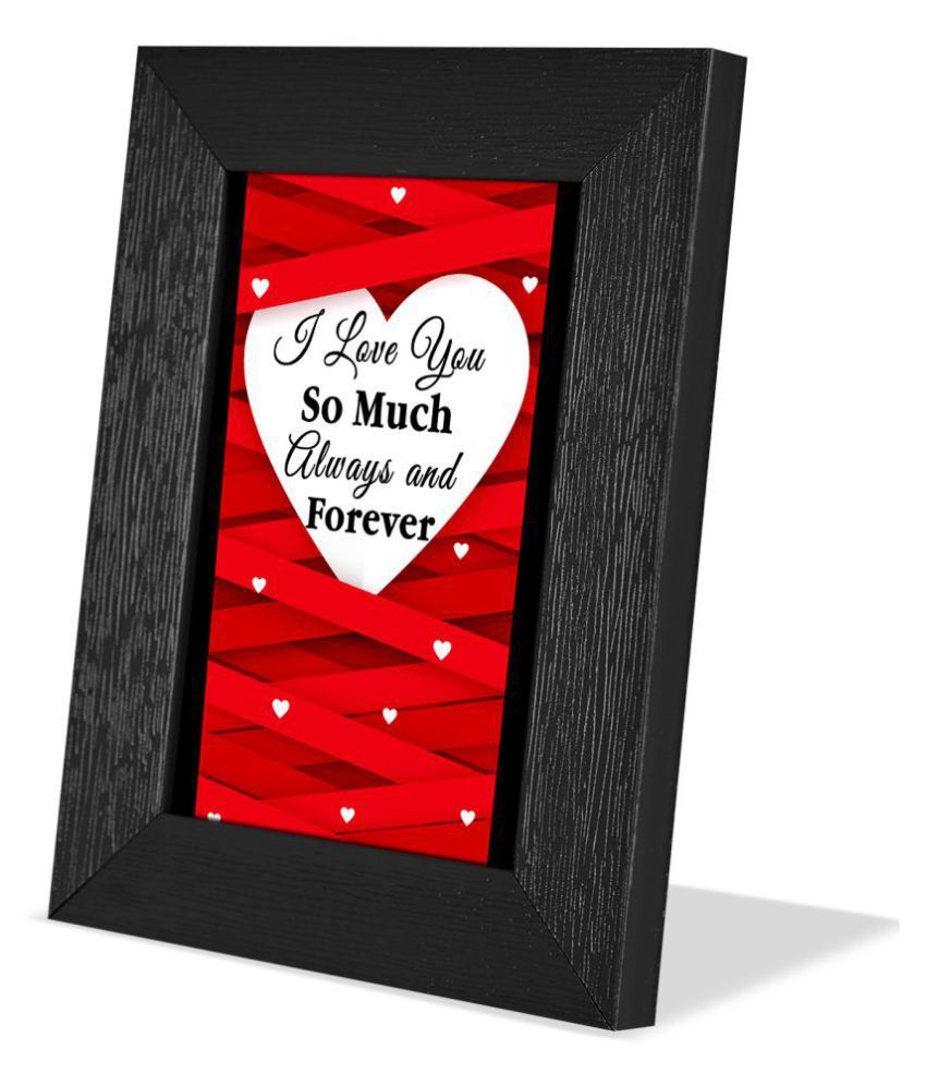 I Love You So Much Valentines Day Quotation Photo Frame Mug Combo Buy Online At Best Price In India Snapdeal