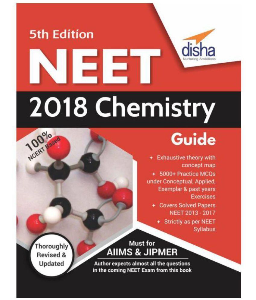 NEET 2018 Chemistry Guide - 5th Edition (English, Paperback, Disha ...