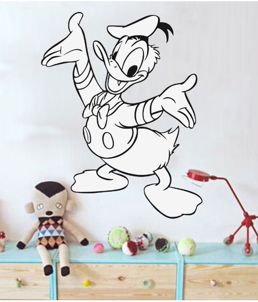     			Sticker Studio daonald duck Cartoon Characters Cartoon Characters PVC Sticker