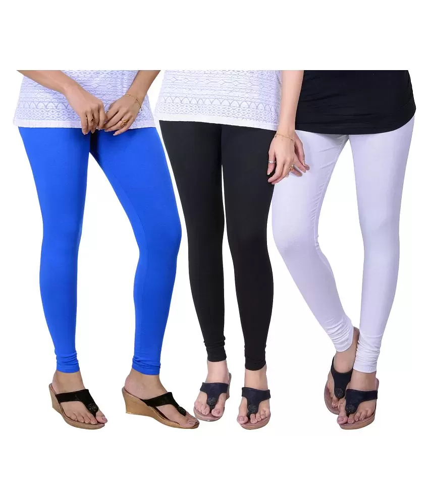 Women's Navy Blue (Cloud Burst) Color Ankle Length Stretch Legging –  Trendsia