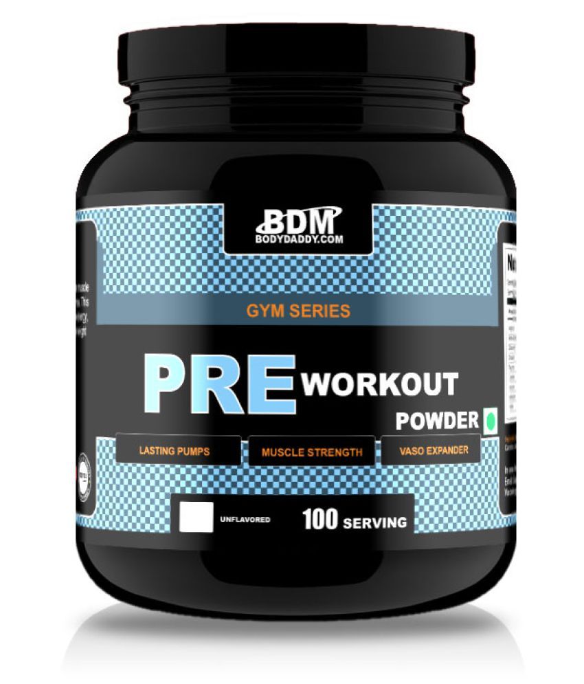 BodyDaddyMake Pre Workout Powder 500gm 1 no.s Buy BodyDaddyMake Pre Workout Powder 500gm 1