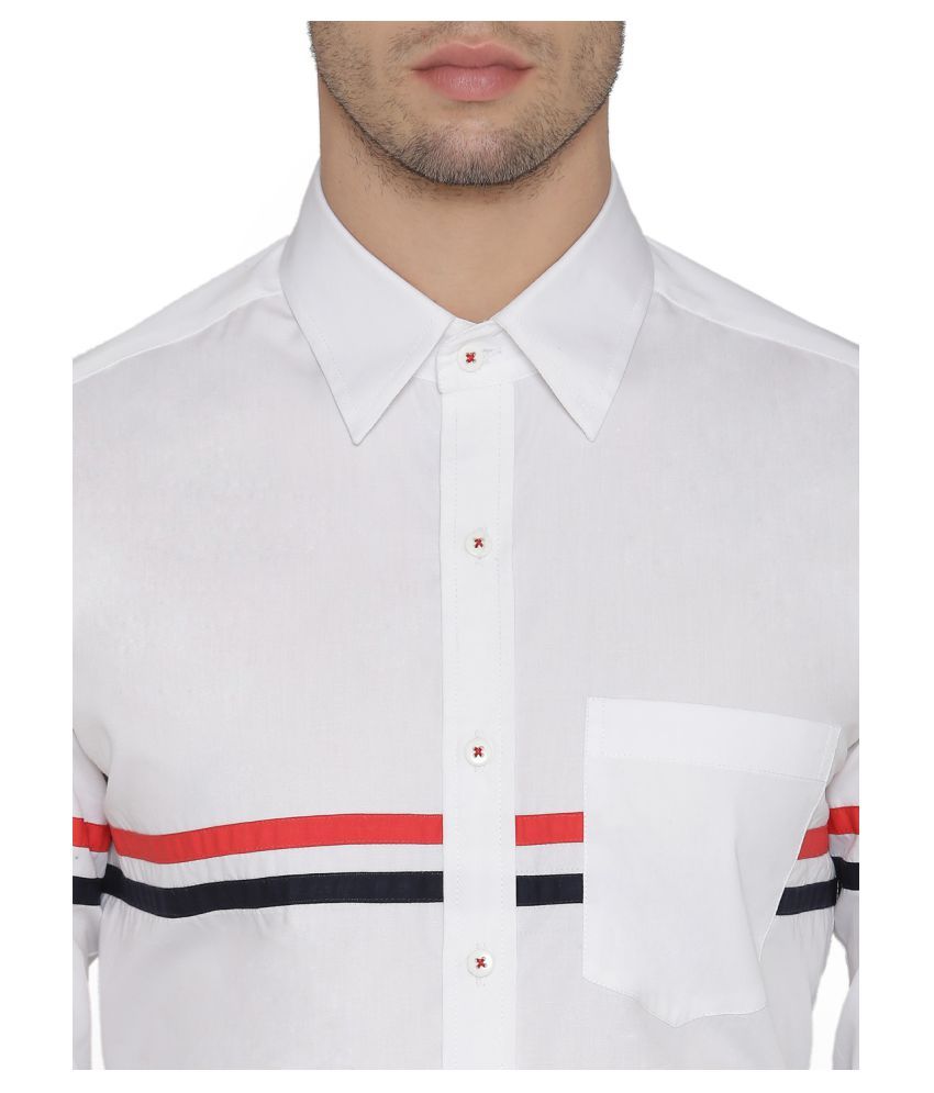 white party wear shirt