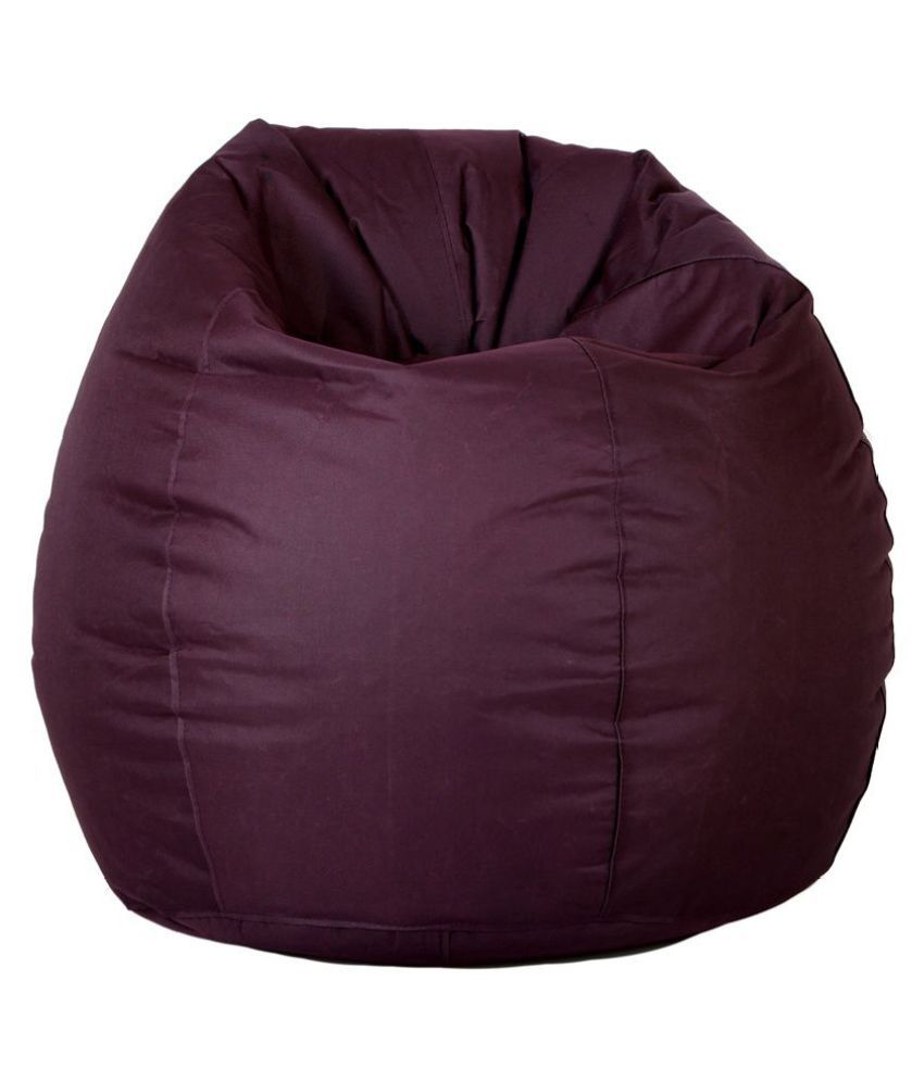 Comfy Bean Bags - Bean Bag - Size XXL - Without Beans - Cover Only - Maroon - Buy Comfy Bean ...