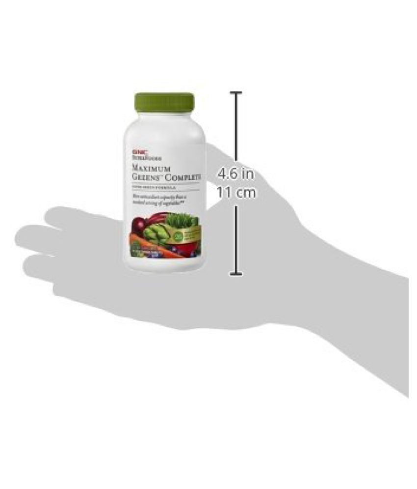 GNC Max Green Complete Tab 90 no.s Unfalvoured Multivitamins Tablets