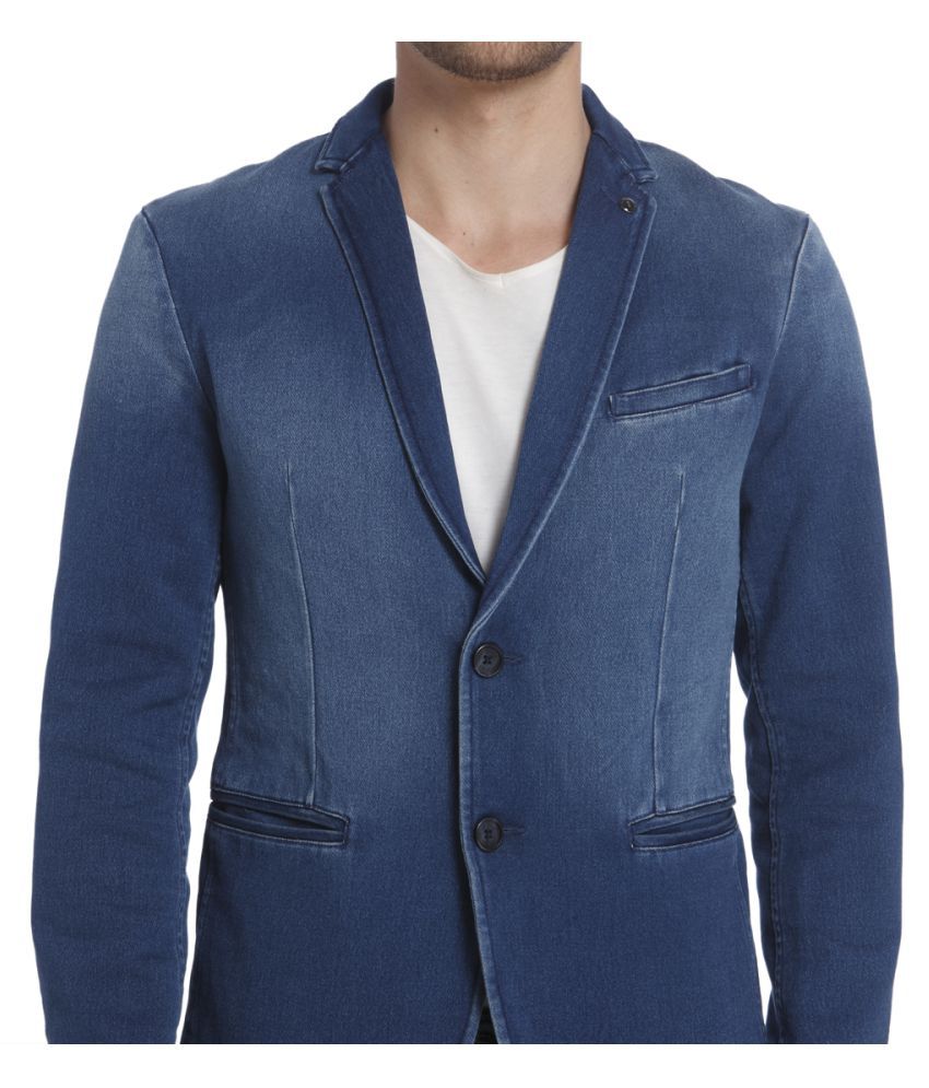 jack & jones full sleeve solid men jacket
