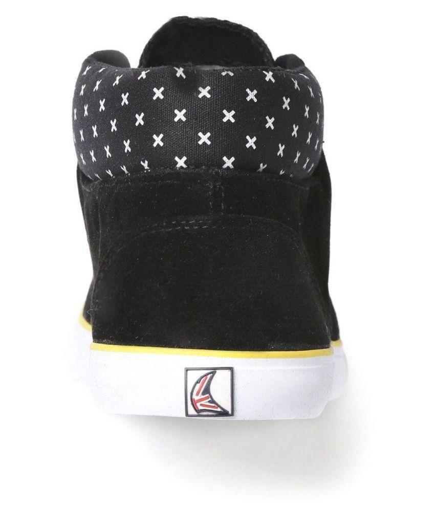 mast and harbour black sneakers