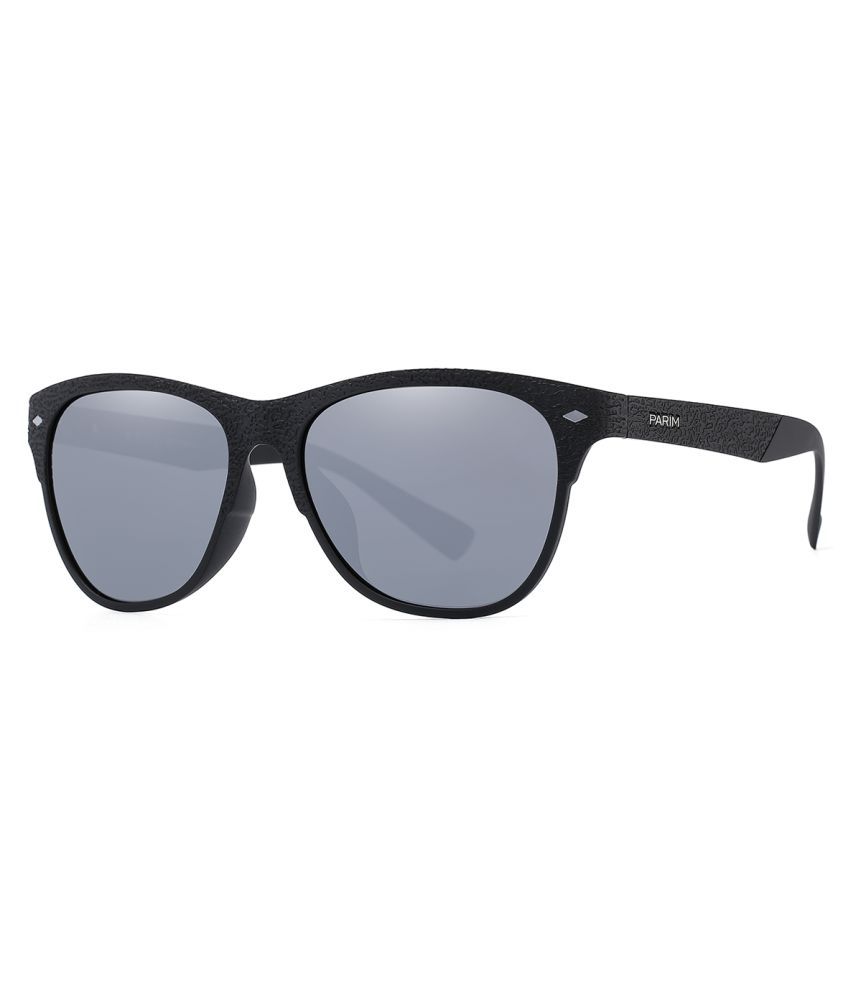 Parim Grey Square Sunglasses ( 1021 B1 ) - Buy Parim Grey Square ...
