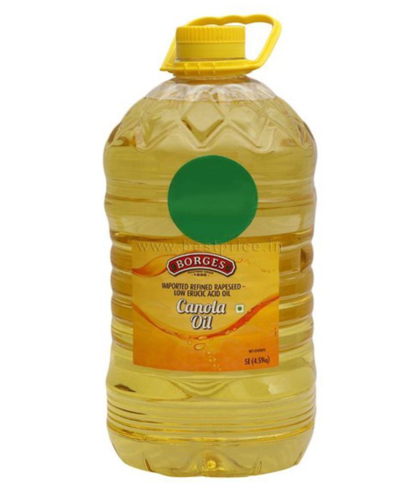 Borges Canola Canola Oil 5 l: Buy Borges Canola Canola Oil 5 l at Best ...