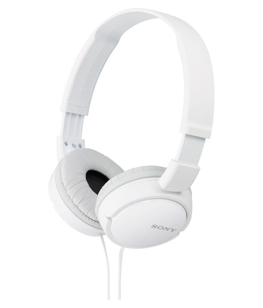 Sony MDR-ZX110 On Ear Wired HEADPHONE Without Mic Headphones/Earphones,FOR ALL PHONE WITH WARRANTY