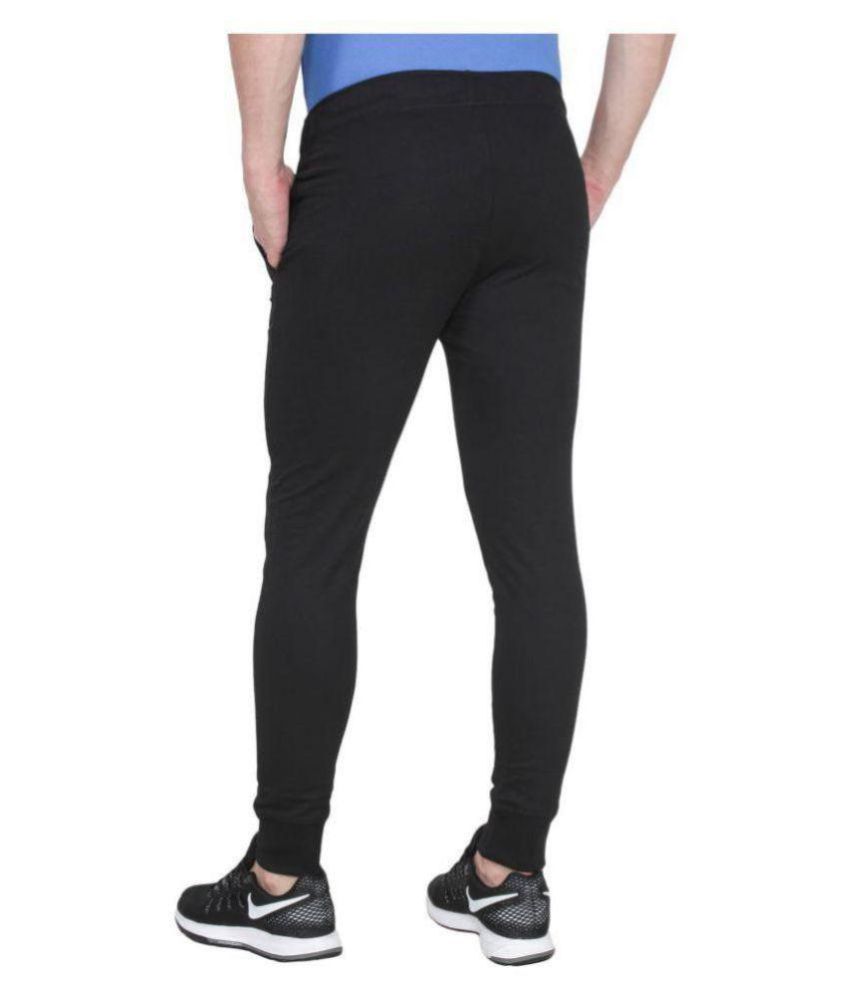 puma essential skinny joggers in black