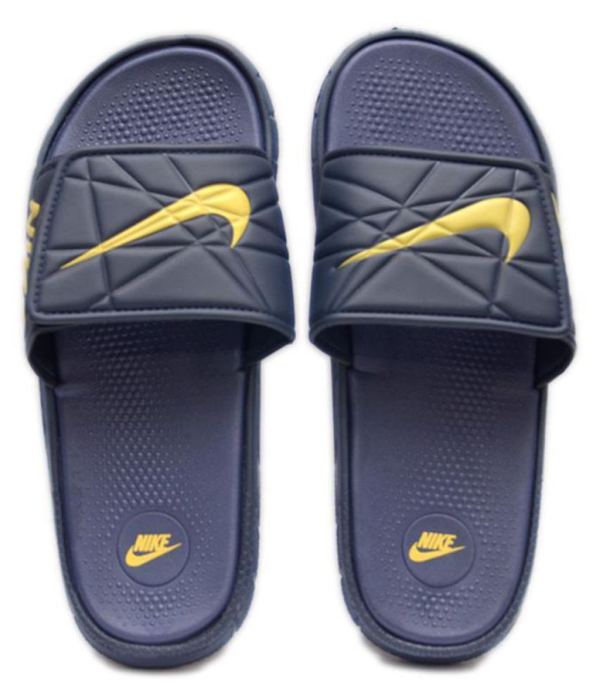 Nike imported Navy Slide Flip flop Price in India- Buy Nike imported Navy Slide Flip flop Online 