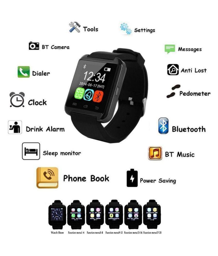 life like u8 bluetooth smart watch