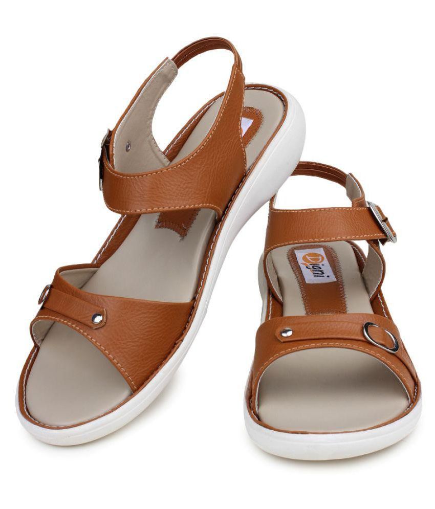 flats tan