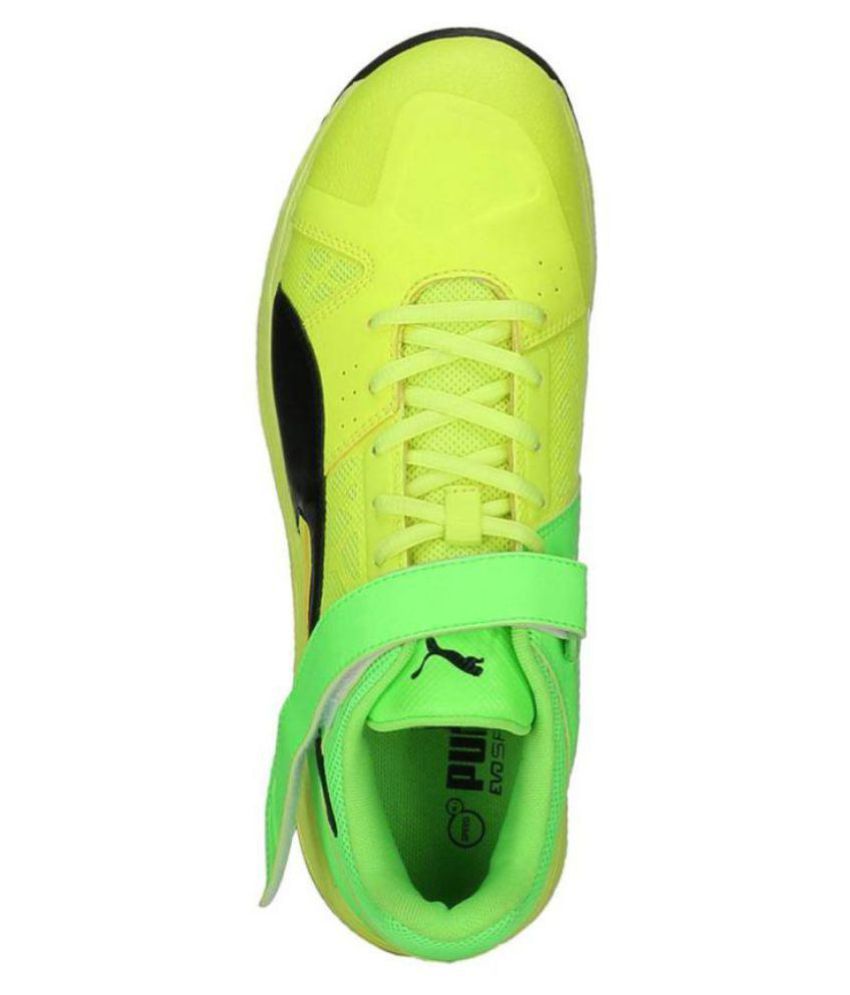 Puma evoSPEED Cricket B Green Cricket Shoes - Buy Puma evoSPEED Cricket ...