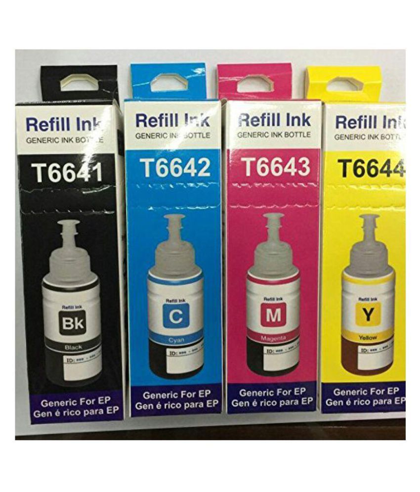 Original Epson T664 Cmyk Combo Pack Ink Pack Of 4 Buy Original Epson T664 Cmyk Combo Pack Ink 5470