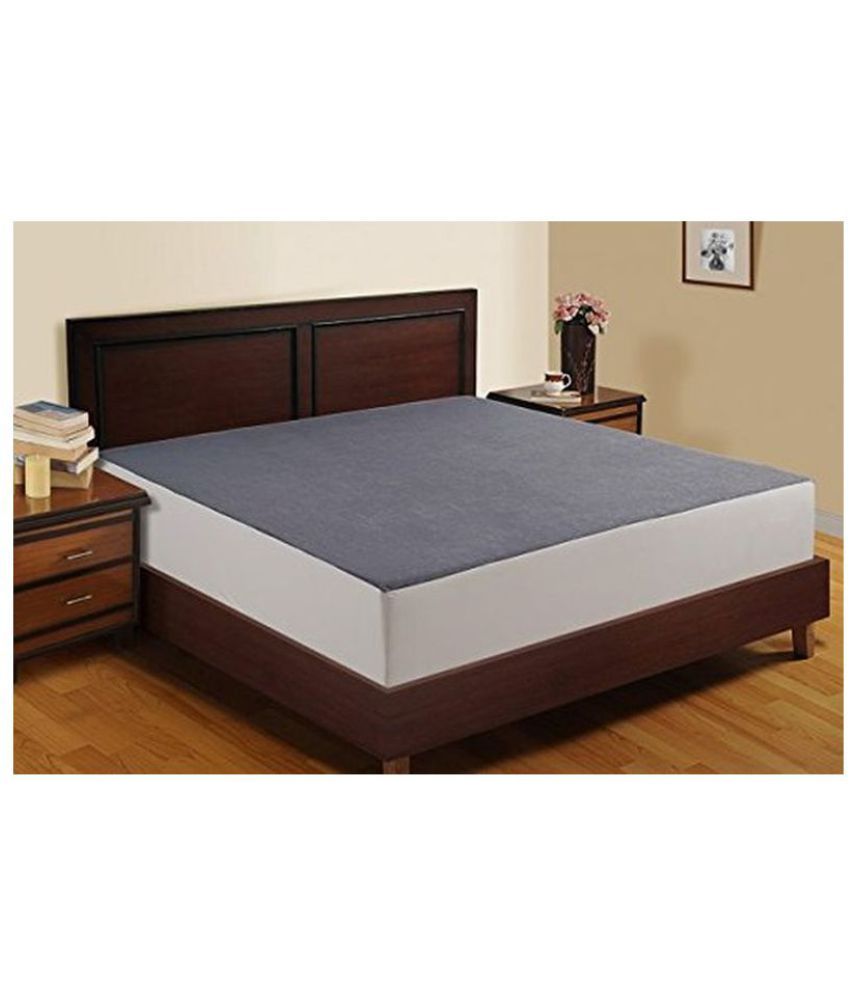 Avi Waterproof King Size 72x78 With Pillow Protector Grey