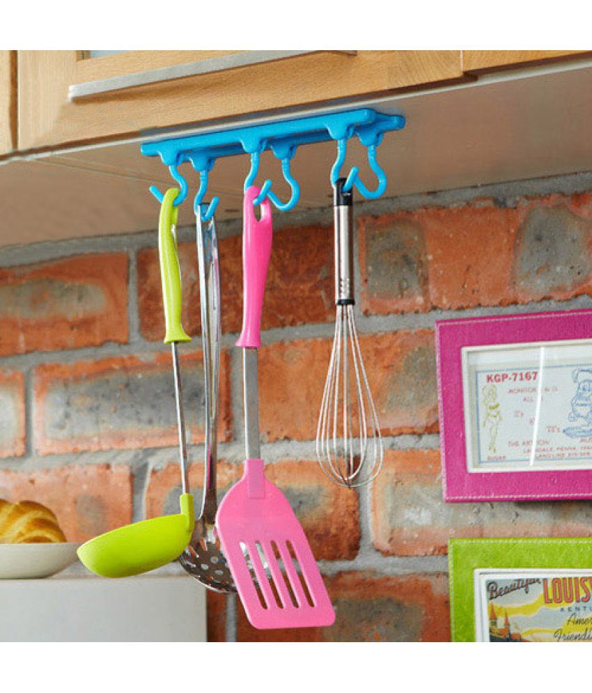 WowObjects Multi Purpose Home Kitchen Organizer Hanging Storage Rack