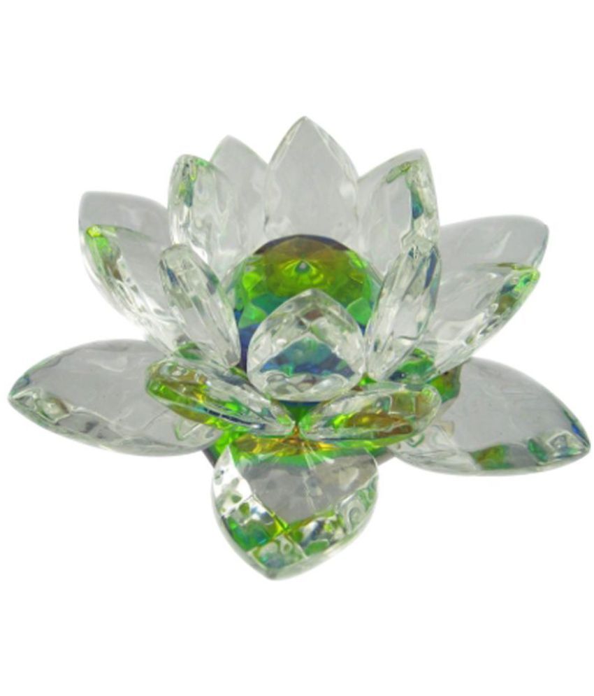     			Snaya Collection Glass Crystal Lotus