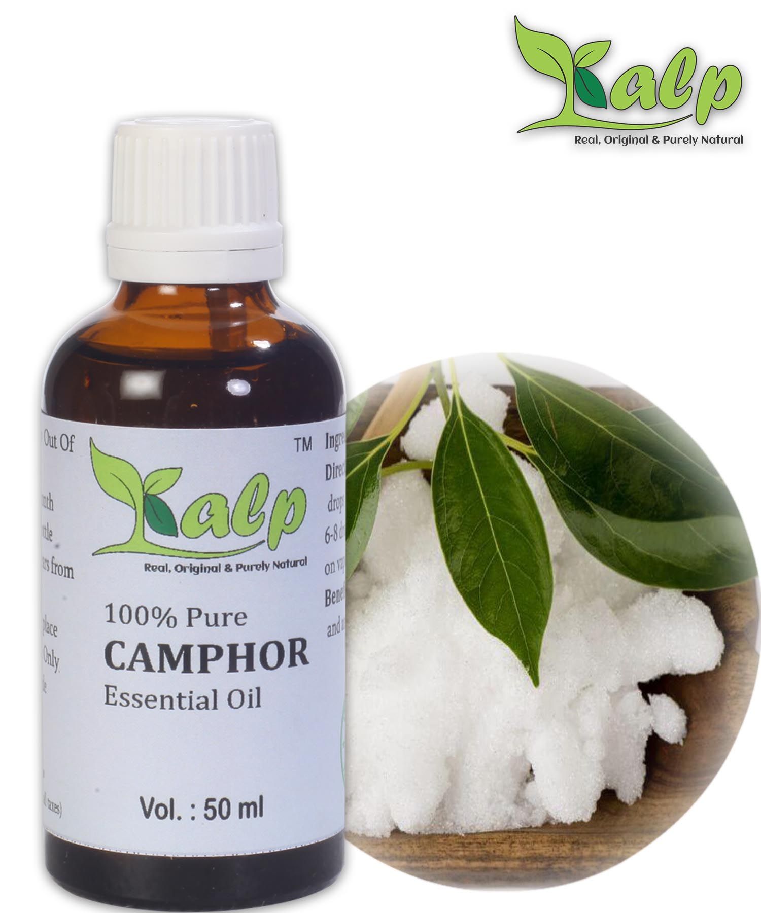 Kalp Camphor Essential Oil 50 ml: Buy Kalp Camphor Essential Oil 50 ml