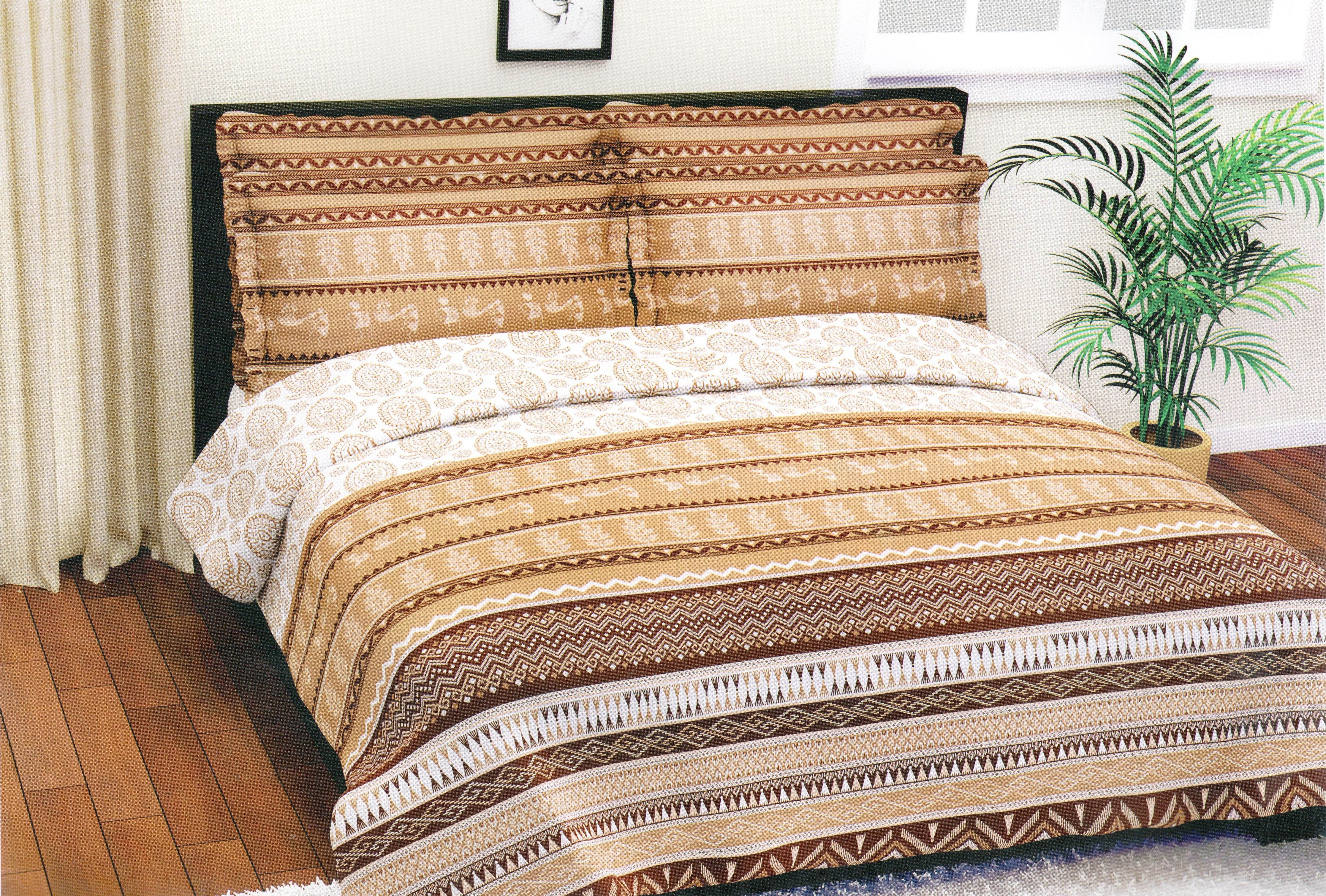 Weaves Cotton Double Bedsheet with 2 Pillow Covers Buy Weaves Cotton