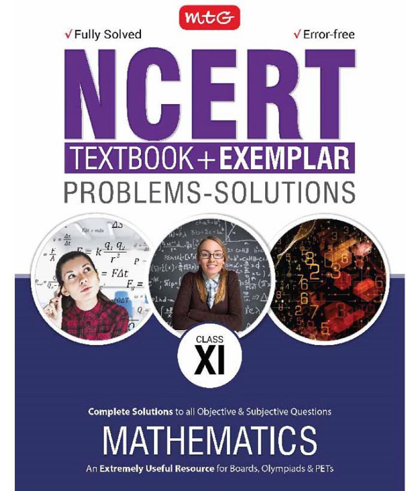NCERT Text Book + Exemplar Problems Solutions Mathematics Class 11