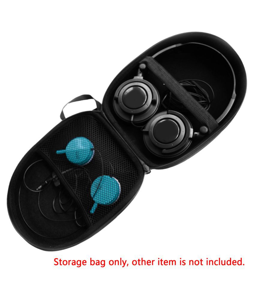 Headphone Carrying Case Earpads Storage Bag Headphone Pouch Portable  AntiPressure Compatible with Boat 550Sony