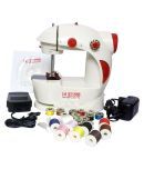 Hilton 6 in 1 Mini Electric Sewing Machine with Foot Pedal, Bobbins, Adapter, Needle and Needle Thread