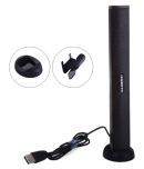 WowObjects 3W 2-Channel Built-In Sound Card USB Stereo Wired Speakers Sound Bar For Laptop