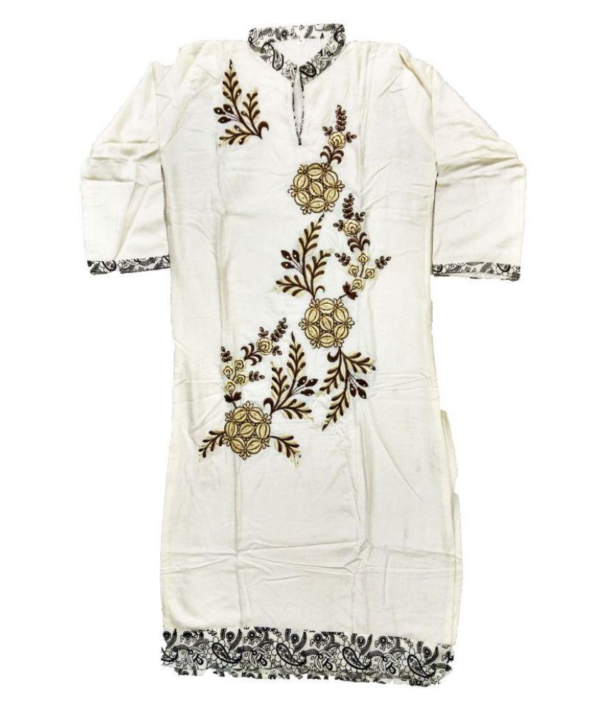 zari work kurtis