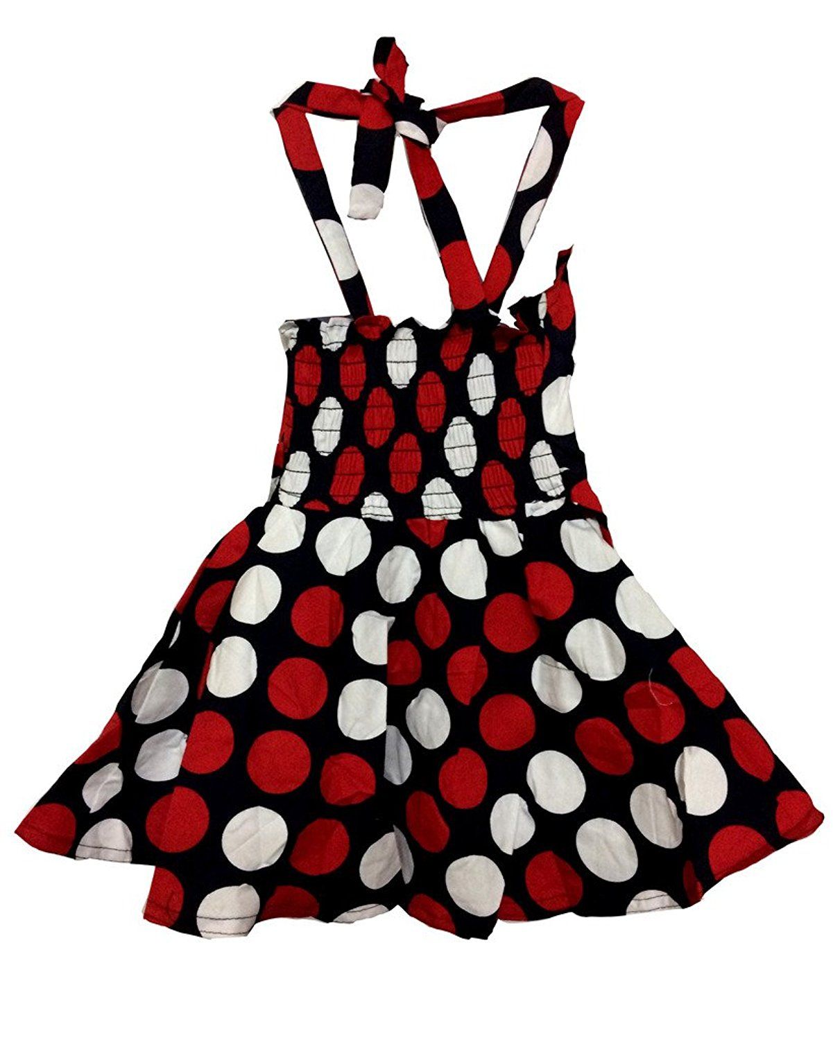 polka dot frock design