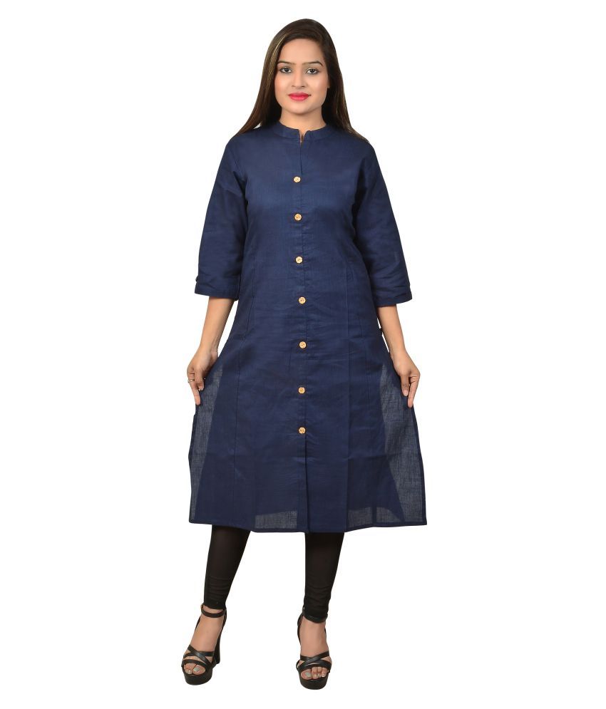a line princess cut kurti