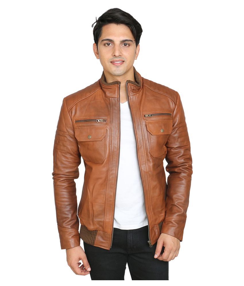 OBANI Brown Casual Jacket - Buy OBANI Brown Casual Jacket Online at ...