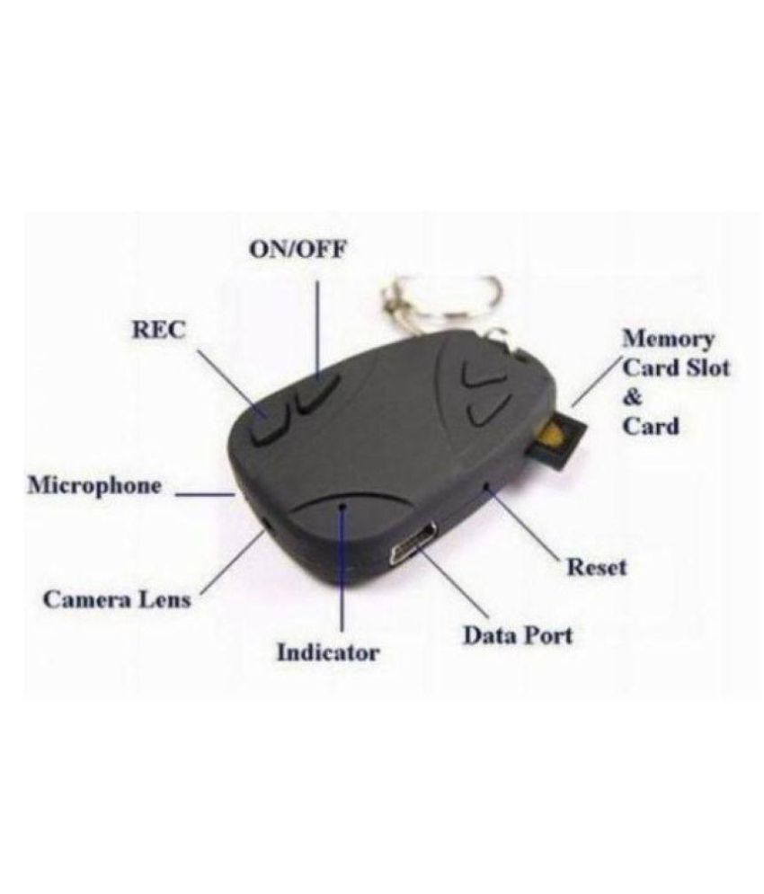 BS SPY KEYCHAIN HD CAMERA +8GB MEMORY CARD Key Chain Spy Product Price
