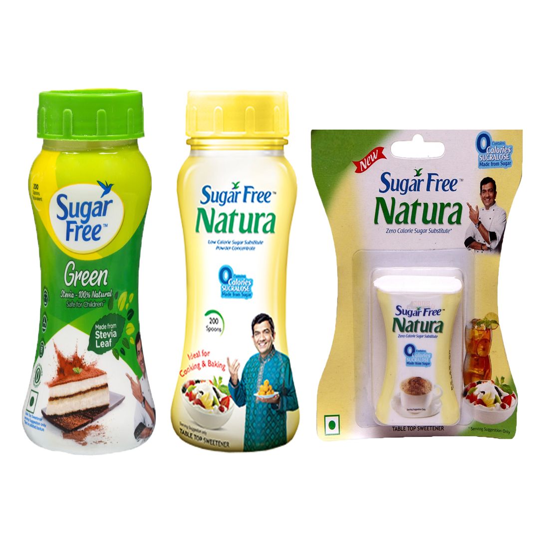 SugarFree Natura NATURA ZERO+NATURA +GREEN Bakers Special