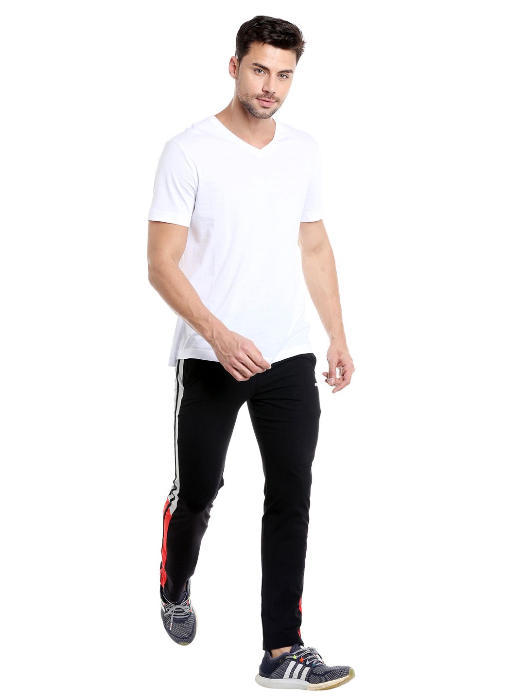 polyester cotton track pants