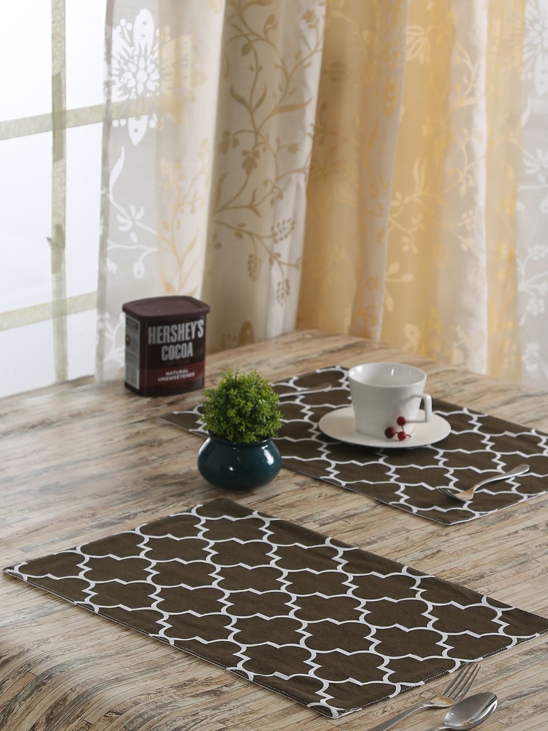 Mafatlal Set of 6 Cotton Table Mats Buy Mafatlal Set of 6 Cotton