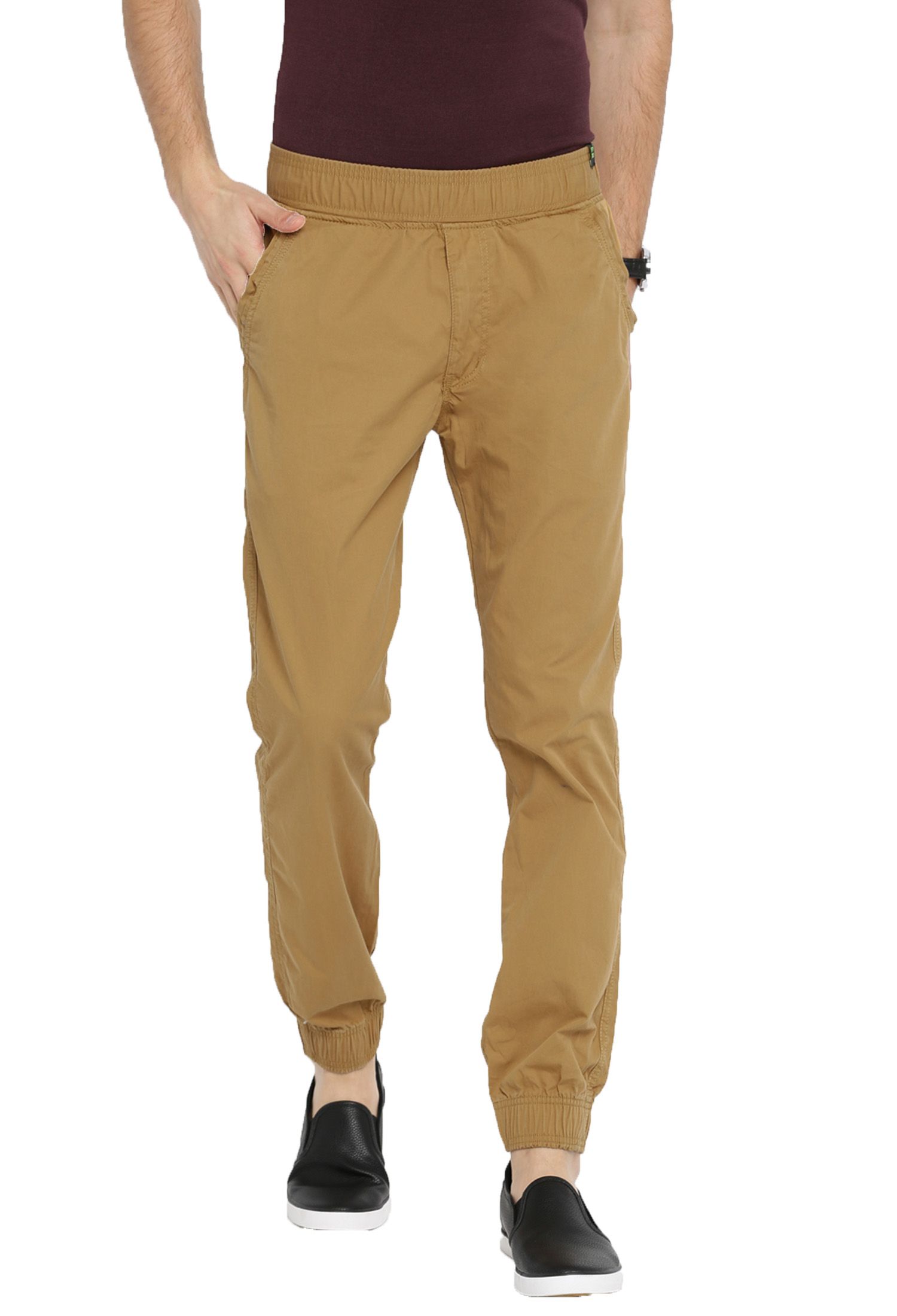 plt beige joggers