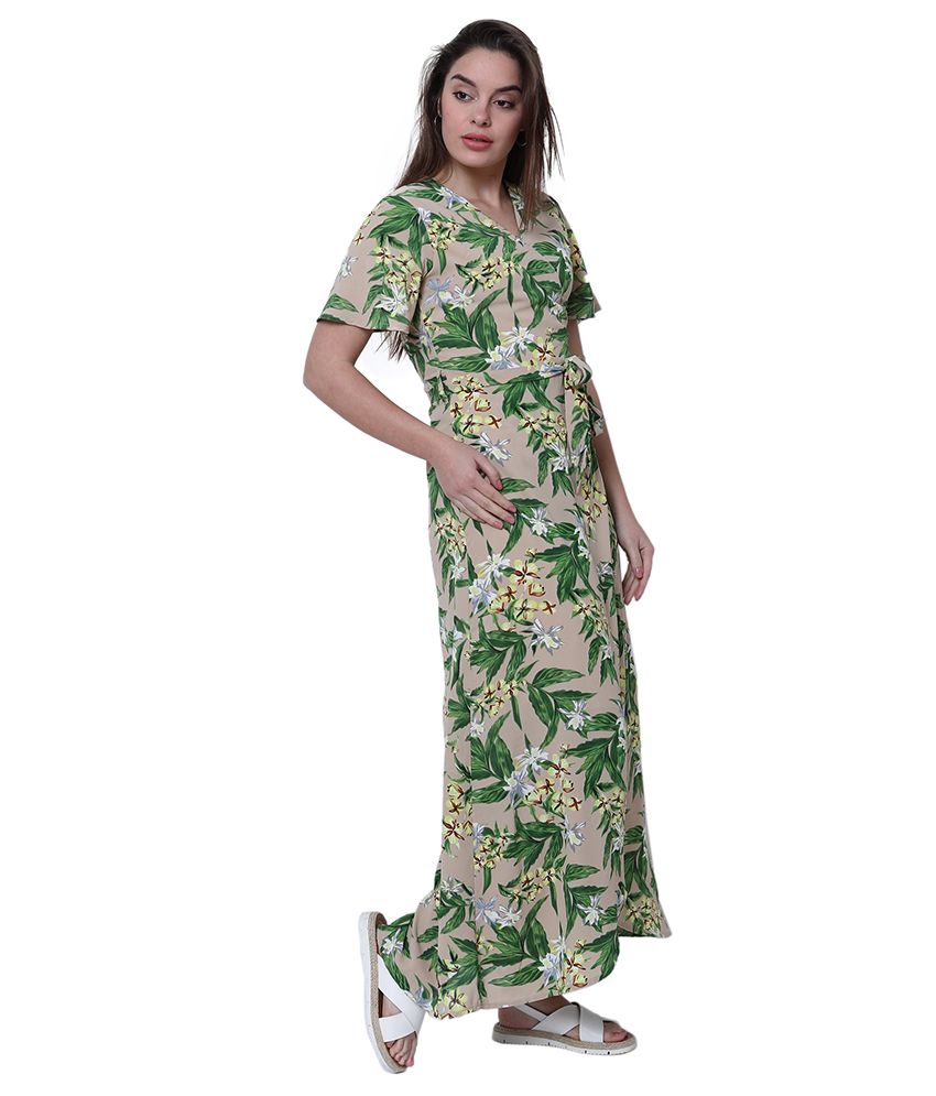 Buy Tokyo Talkies Beige/Off White Casual Checked Curved A-Line Dress for Women Online at Rs.570 