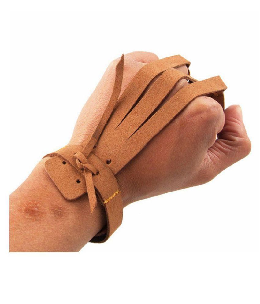 Futaba Finger Tab Glove for Recurve Hunting Bow Brown Buy Futaba