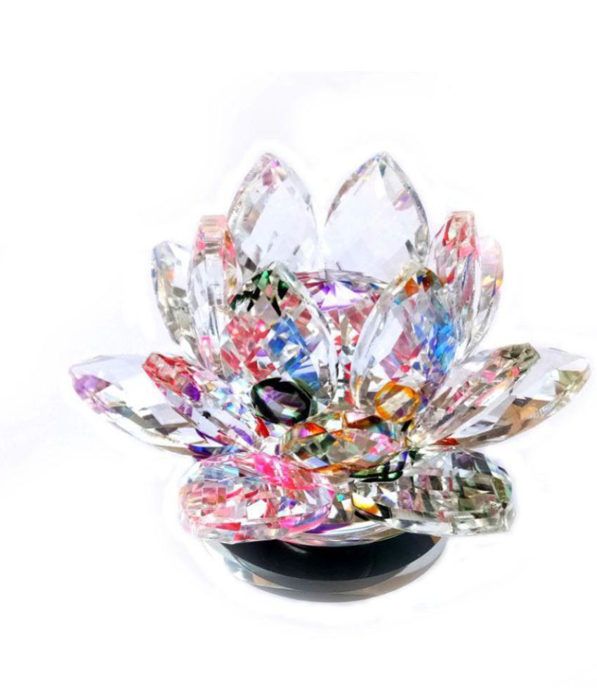     			Arina Collection Glass Crystal Lotus