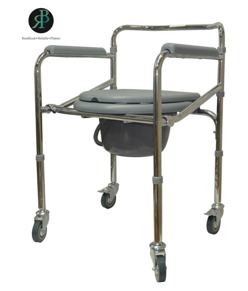Renovar Commode Chair with Wheels 3 kg Buy Renovar Commode Chair with