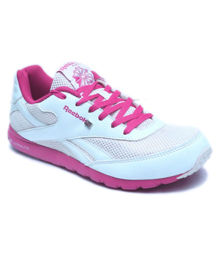 Reebok White Formal Shoes Price in 