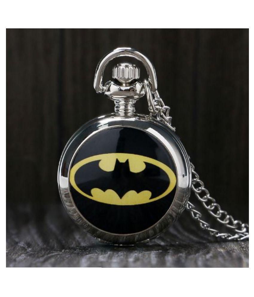 Batman Quartz Pocket Watch with Batman Logo | Case Included - Buy Batman  Quartz Pocket Watch with Batman Logo | Case Included Online at Best Prices  in India on Snapdeal