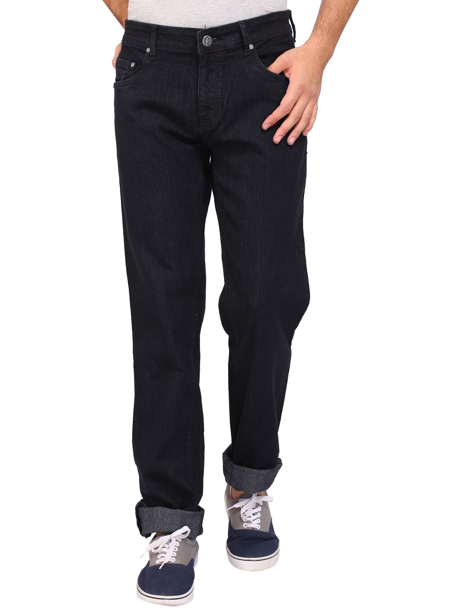 Flags Black Regular Fit Jeans Buy Flags Black Regular Fit Jeans