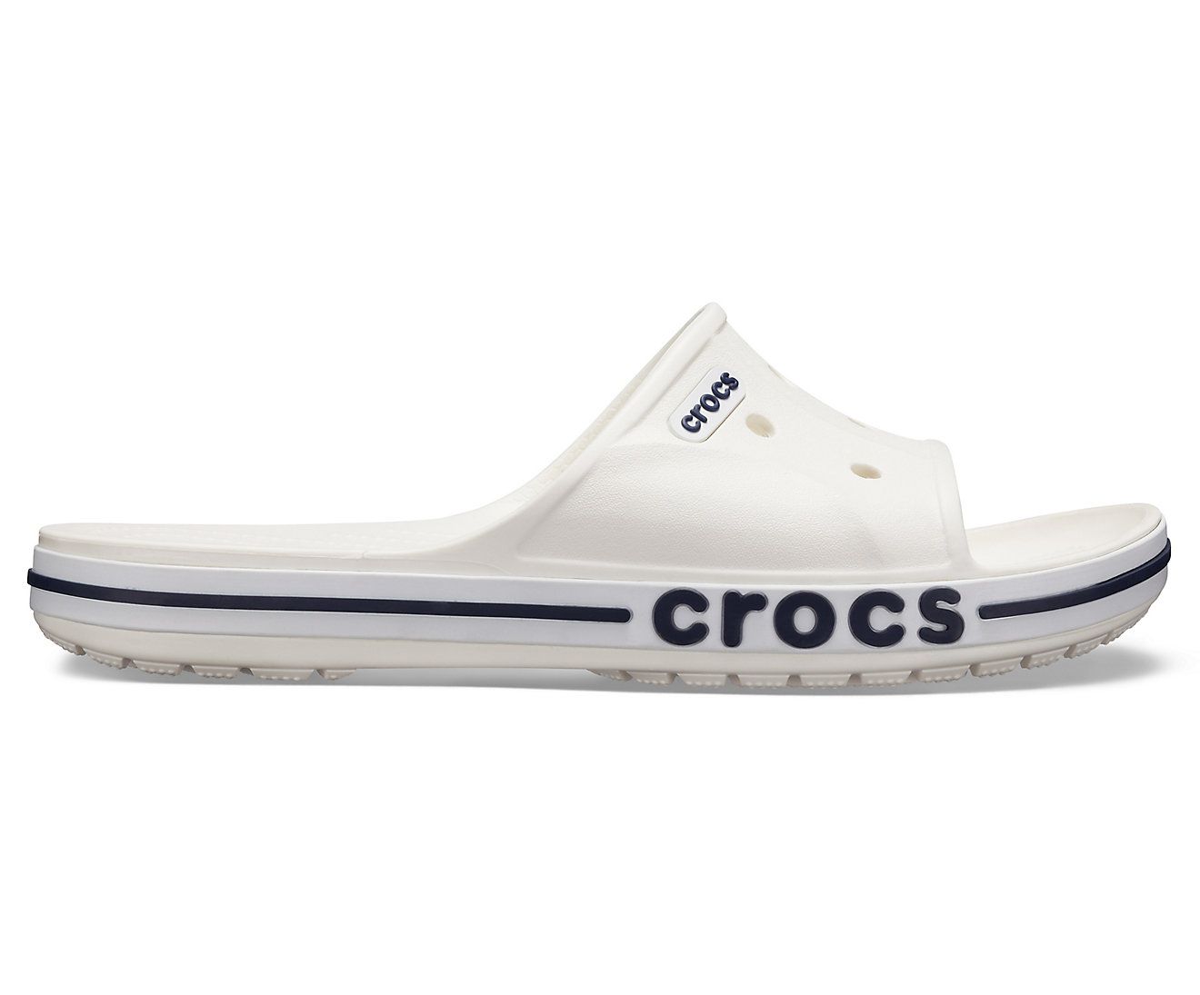 Crocs Bayaband White Slide Flip flop Price in India- Buy Crocs Bayaband ...