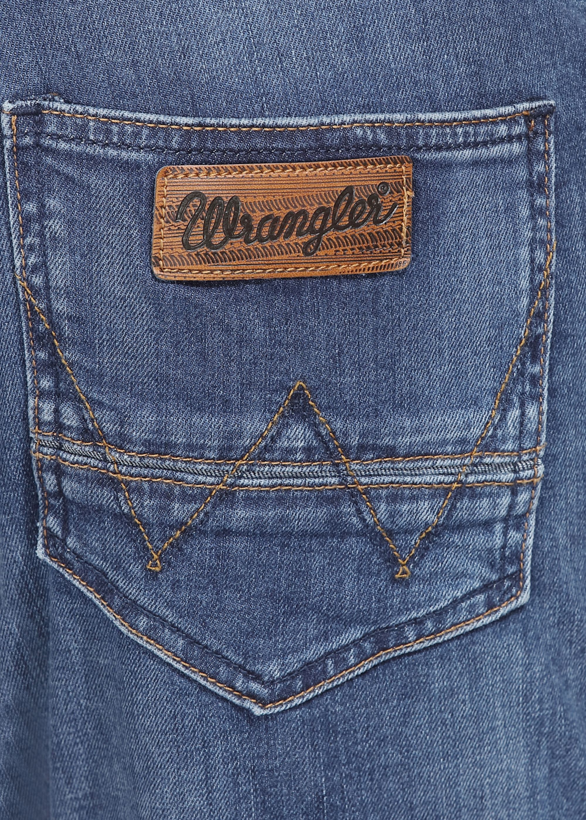 wrangler regular fit flex waist jeans