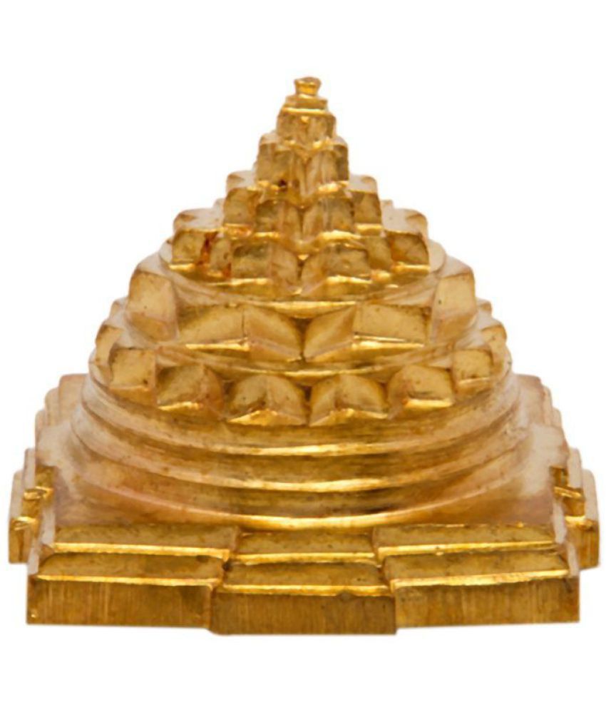     			Meru Shree Yantra In Brass Metal Pooja Shri Yantra For Prosperity And Luck