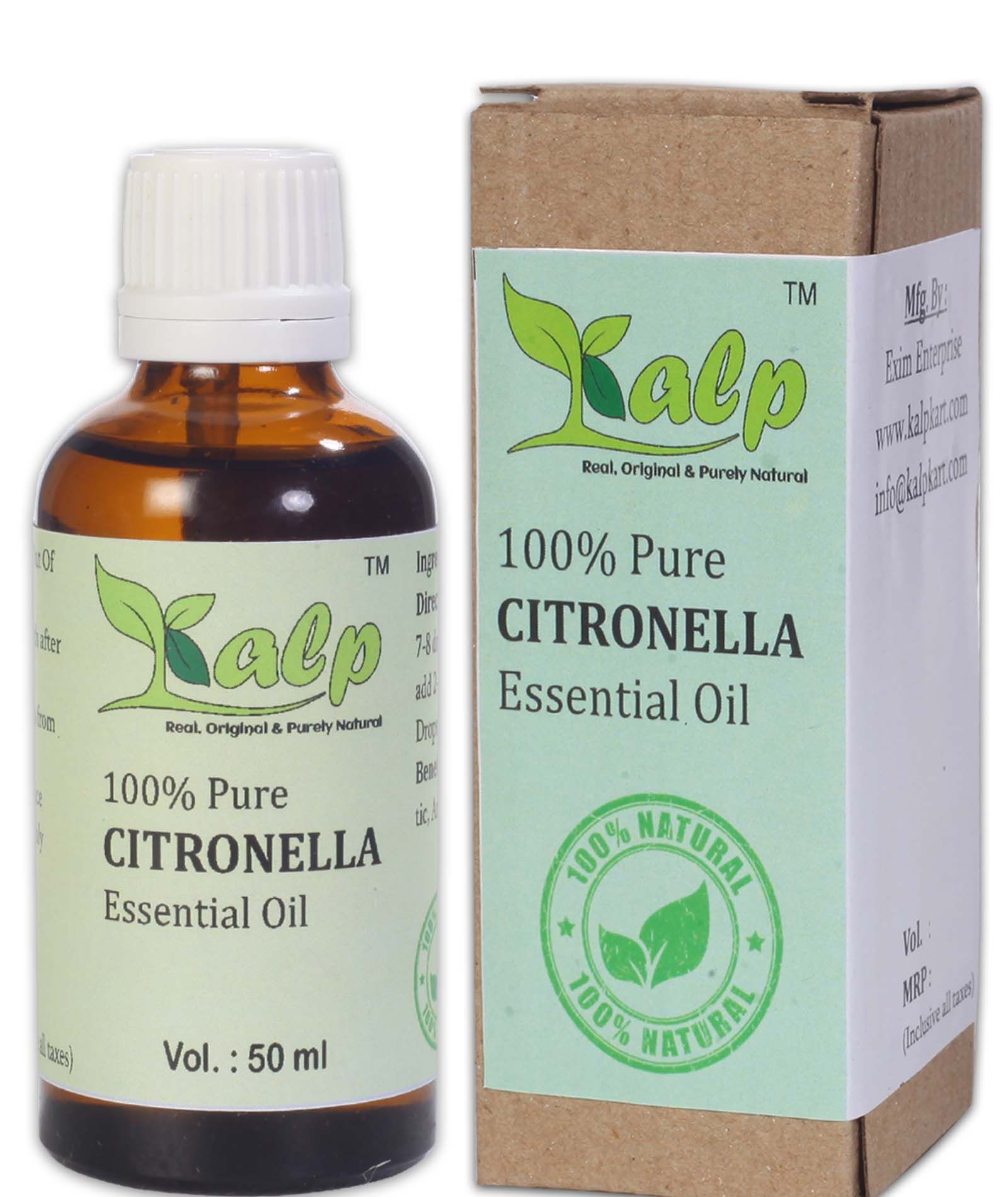 Kalp Citronella Essential Oil 50 ml Buy Kalp Citronella Essential Oil